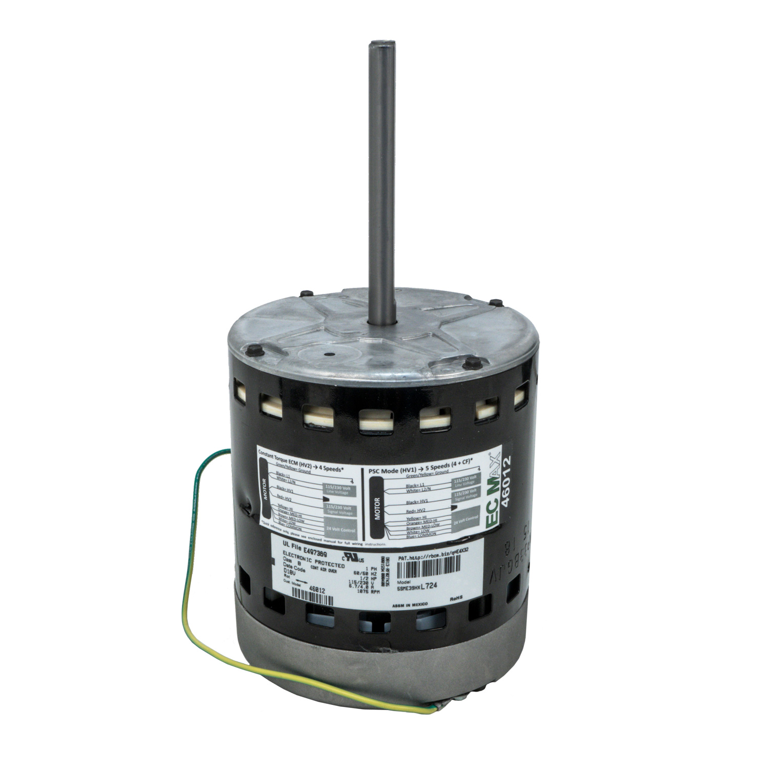 46012 46012 Packard EC MAX electronically commutated from PACKARD