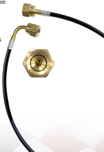 CNTL90-24 CNTL90-24 J/b  Pressure Control Hose 24", 90 from Building HVAC