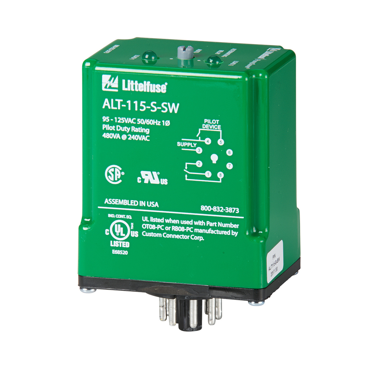 ALT230-S-SW ALT230-S-SW Littlefuse Pumpsaver  Alternating relay with cross