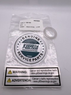 1081103 1081103 Keeprite OEM Drain Fitting- Gasket from Building HVAC