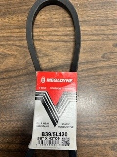 5L420 5L420 Jason Industrial B39 V-Belt, B/5L Section, Natural from Buildin