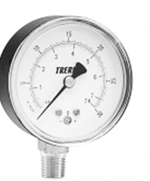 760B2502LT715 760B2502LT715 Trerice Pressure gauge, 2.5" diameter, from Bui