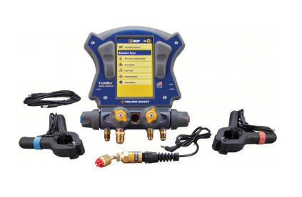 40887 40887 Yellow Jacket TITANMAX 4-Valve Digital Manifold from Building H